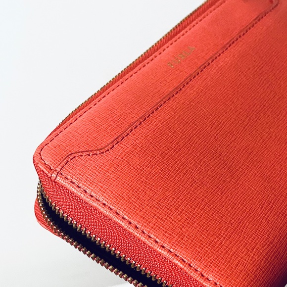 Furla Handbags - Furla Leather Zip Wallet